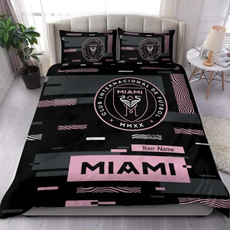 Custom Name MLS Inter Miami Exclusive All Over Prints BLMLS151024A1MIASJT - Bedding Set