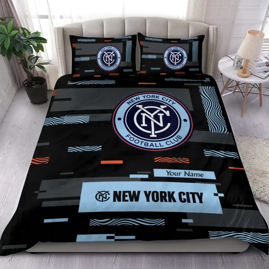 Custom Name MLS New York City Exclusive All Over Prints BLMLS151024A1NYCSJT - Bedding Set