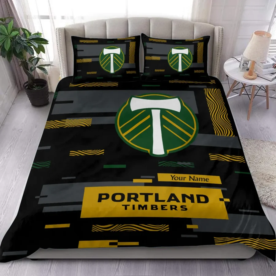 Custom Name MLS Portland Timbers Exclusive All Over Prints BLMLS151024A1PORSJT - Bedding Set