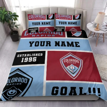 Custom Name MLS Colorado Rapids Exclusive All Over Prints BLMLS151024A2COLSJT - Bedding Set