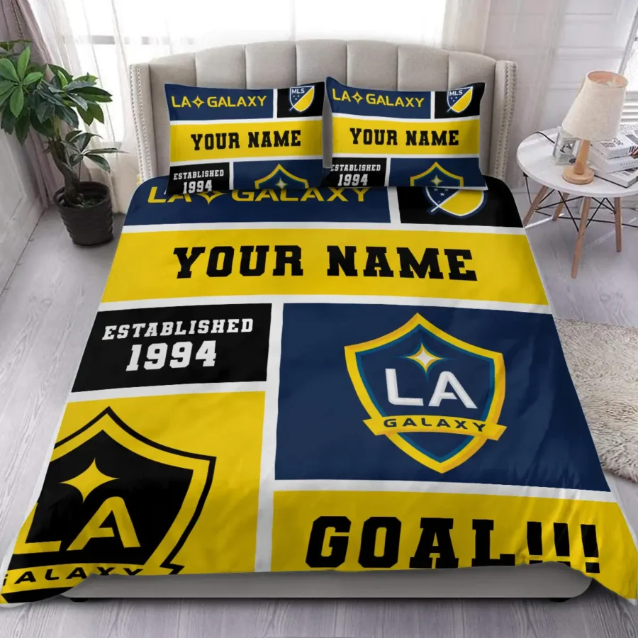 Custom Name MLS LA Galaxy Exclusive All Over Prints BLMLS151024A2LASJT - Bedding Set