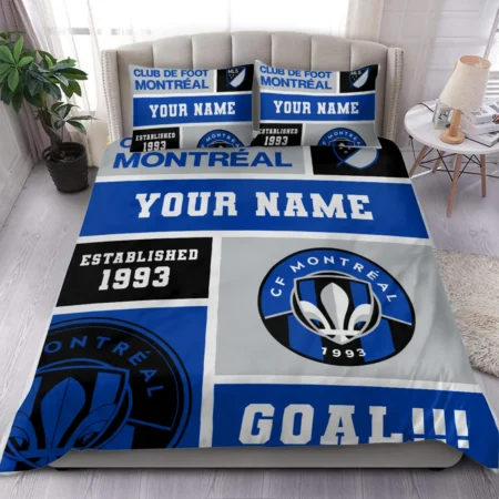 Custom Name MLS CF Montreal Exclusive All Over Prints BLMLS151024A2MTLSJT - Bedding Set