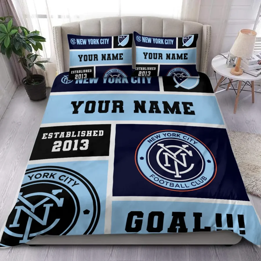 Custom Name MLS New York City Exclusive All Over Prints BLMLS151024A2NYCSJT - Bedding Set