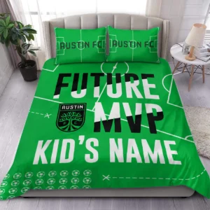 Future MVP Custom Kid Name MLS Atlanta United Exclusive All Over Prints BLMLS161024A1ATLSJT - Bedding Set