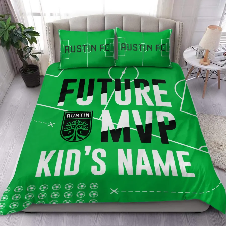 Future MVP Custom Kid Name MLS Austin FC Exclusive All Over Prints BLMLS161024A1ATXSJT - Bedding Set