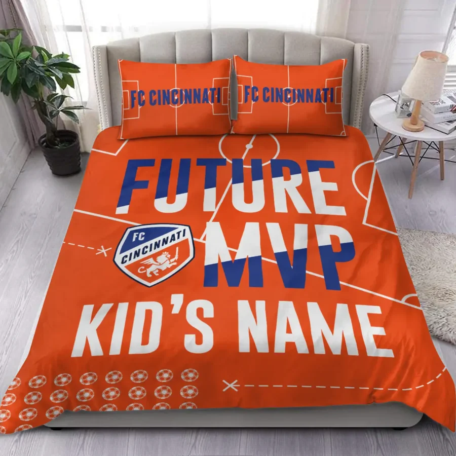 Future MVP Custom Kid Name MLS Cincinnati Exclusive All Over Prints BLMLS161024A1CINSJT - Bedding Set