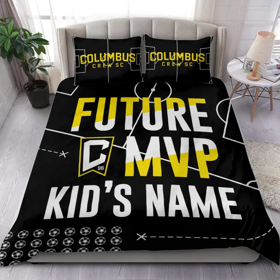 Future MVP Custom Kid Name MLS Columbus Crew Exclusive All Over Prints BLMLS161024A1CLBSJT - Bedding Set