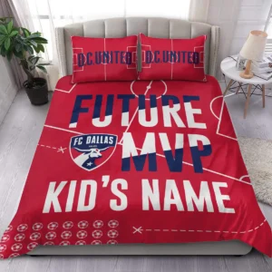 Future MVP Custom Kid Name MLS DC United Exclusive All Over Prints BLMLS161024A1DCSJT - Bedding Set