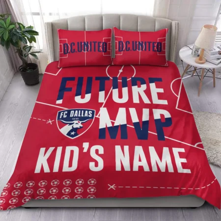 Future MVP Custom Kid Name MLS FC Dallas Exclusive All Over Prints BLMLS161024A1DALSJT - Bedding Set