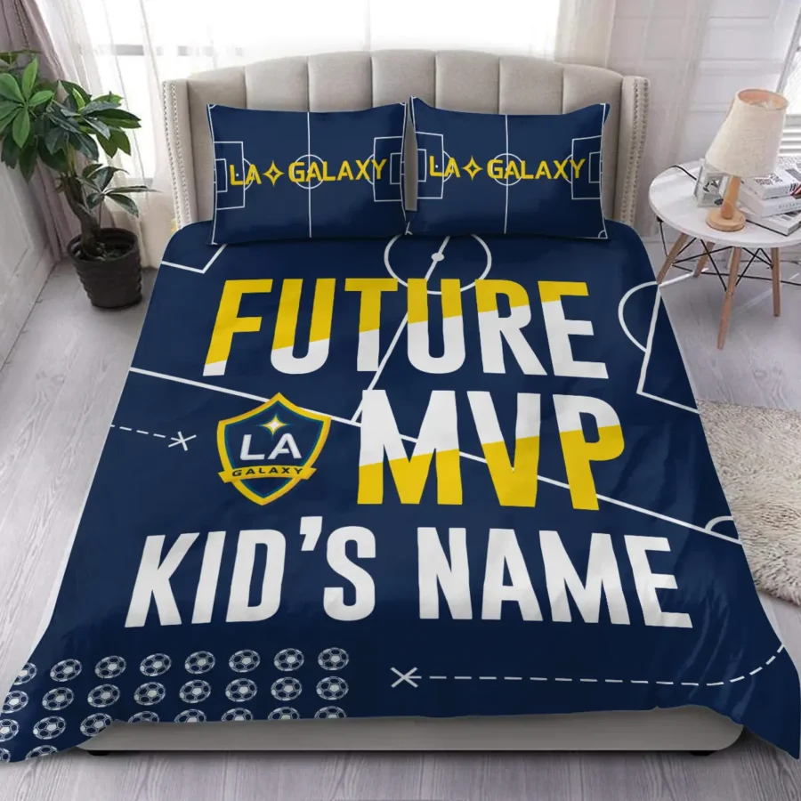 Future MVP Custom Kid Name MLS LA Galaxy Exclusive All Over Prints BLMLS161024A1LASJT - Bedding Set