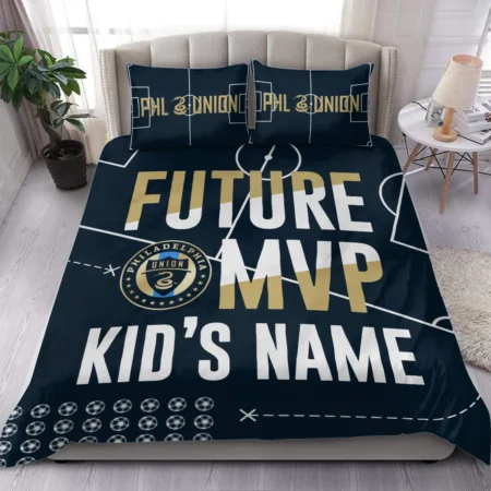 Future MVP Custom Kid Name MLS Philadelphia Union Exclusive All Over Prints BLMLS161024A1PHISJT - Bedding Set