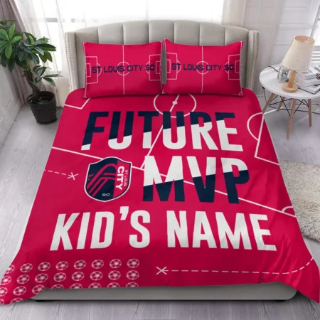 Future MVP Custom Kid Name MLS St. Louis City Exclusive All Over Prints BLMLS161024A1STLSJT - Bedding Set