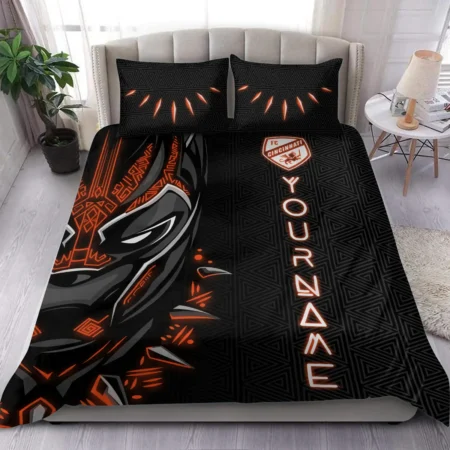 Black Panther Custom Name MLS Cincinnati Exclusive All Over Prints BLMLS161024A2CINSJT - Bedding Set