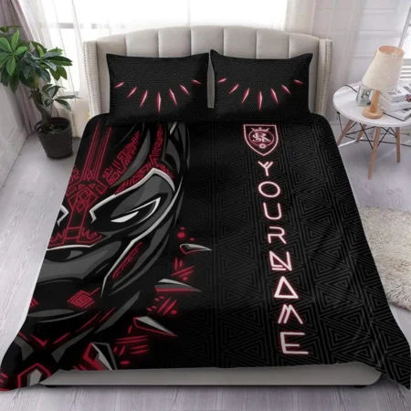 Black Panther Custom Name MLS Real Salt Lake Exclusive All Over Prints BLMLS161024A2RSLSJT - Bedding Set