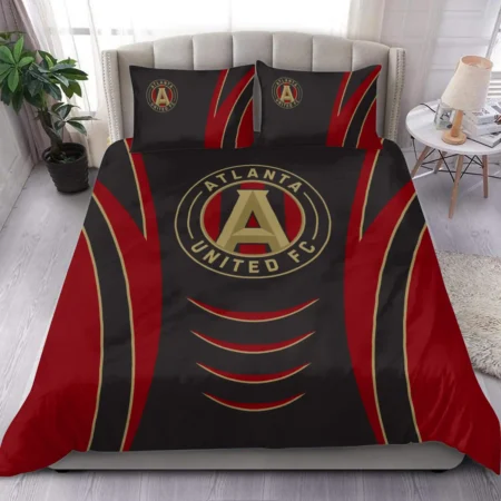 MLS Atlanta United Exclusive All Over Prints BLMLS81024A1ATLSJT - Bedding Set