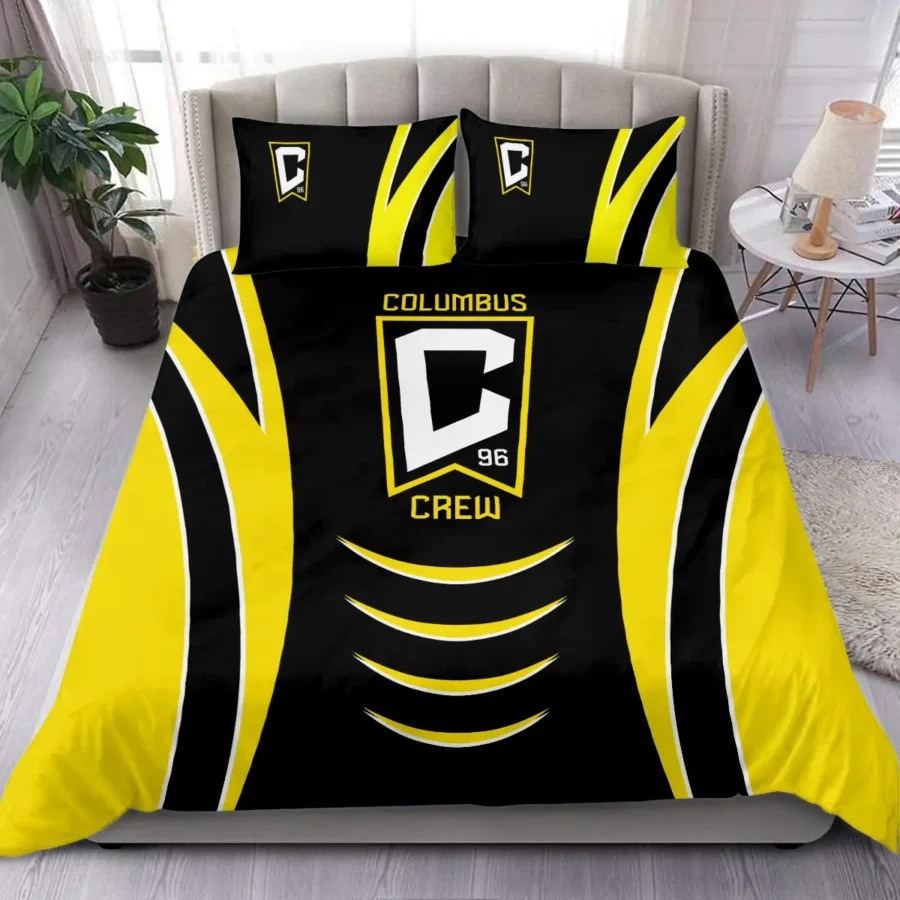 MLS Columbus Crew Exclusive All Over Prints BLMLS81024A1CLBSJT - Bedding Set