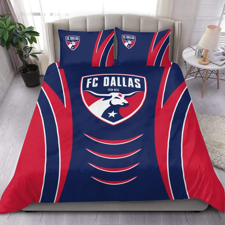 MLS FC Dallas Exclusive All Over Prints BLMLS81024A1DALSJT - Bedding Set