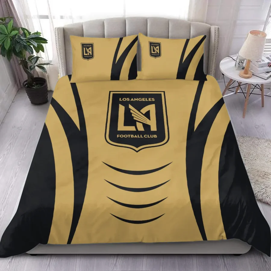 MLS Los Angeles FC Exclusive All Over Prints BLMLS81024A1LAFSJT - Bedding Set