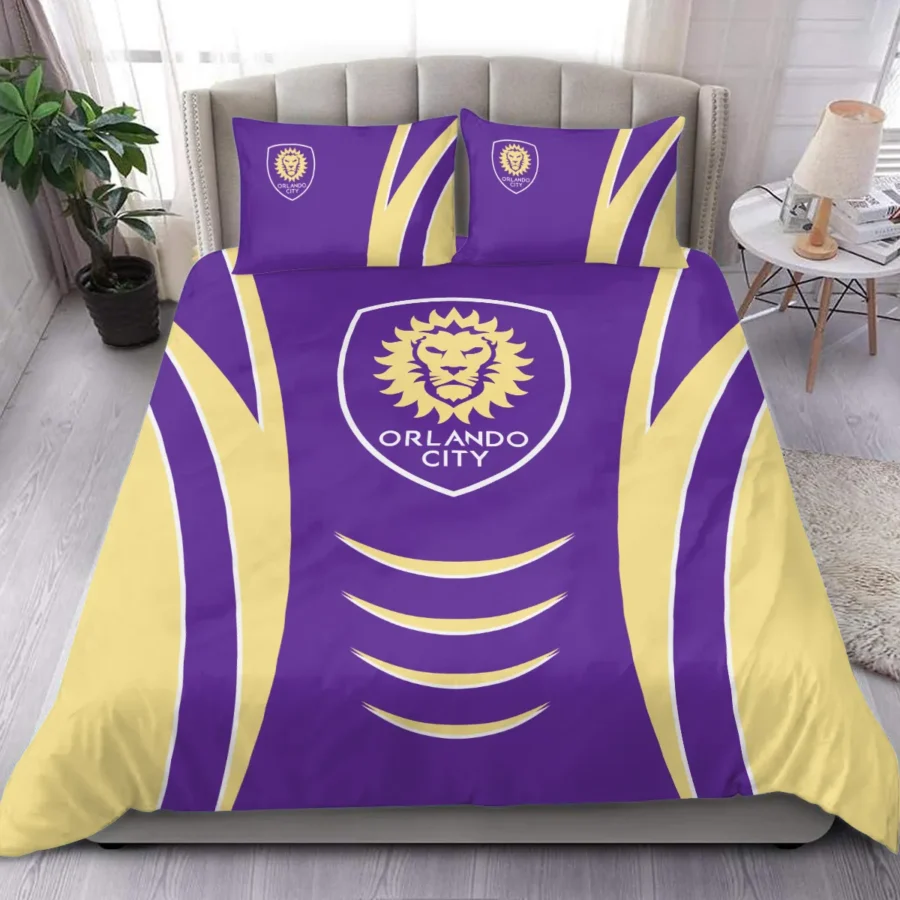 MLS Orlando City Exclusive All Over Prints BLMLS81024A1ORLSJT - Bedding Set