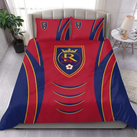 MLS Real Salt Lake Exclusive All Over Prints BLMLS81024A1RSLSJT - Bedding Set