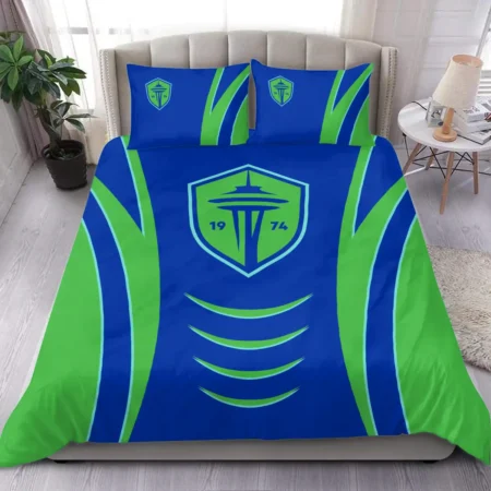 MLS Seattle Sounders Exclusive All Over Prints BLMLS81024A1SEASJT - Bedding Set