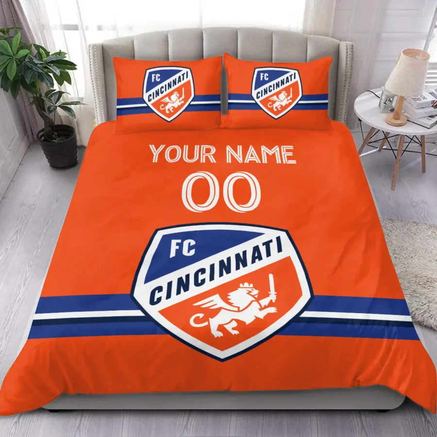 MLS Cincinnati Exclusive All Over Prints BLMLS81024A2CINSJT - Bedding Set