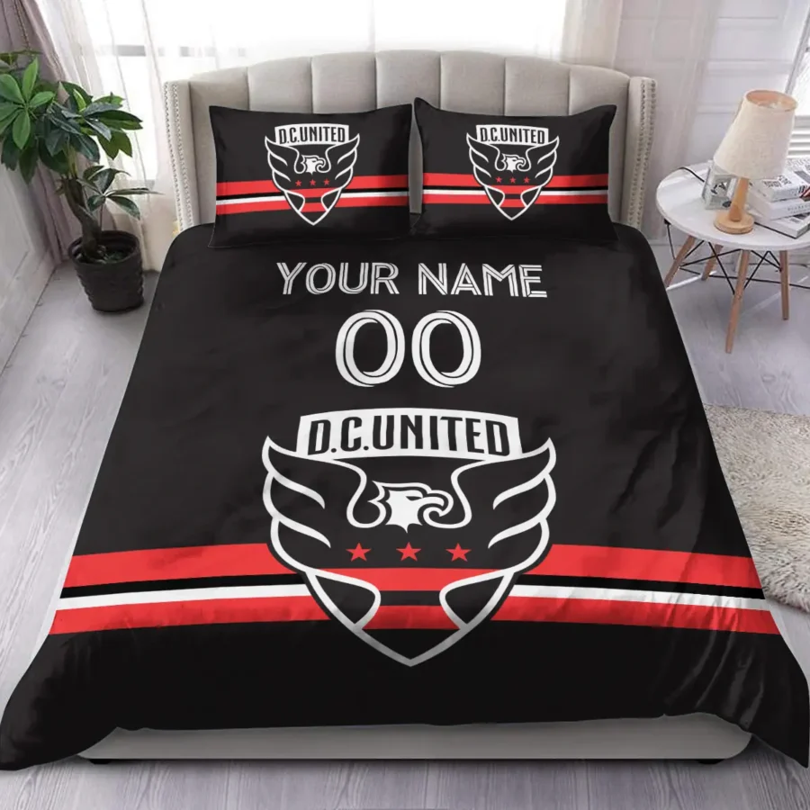 MLS DC United Exclusive All Over Prints BLMLS81024A2DCSJT - Bedding Set