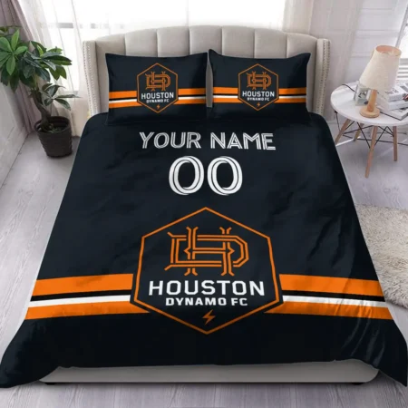 MLS Houston Dynamo Exclusive All Over Prints BLMLS81024A2HOUSJT - Bedding Set