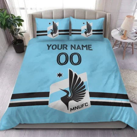 MLS Minnesota United Exclusive All Over Prints BLMLS81024A2MINSJT - Bedding Set