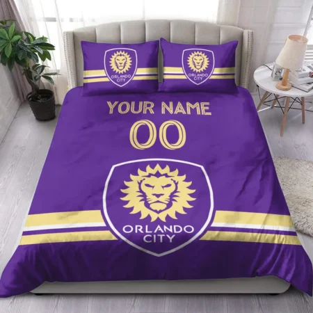 MLS Orlando City Exclusive All Over Prints BLMLS81024A2ORLSJT - Bedding Set