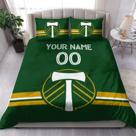 MLS Portland Timbers Exclusive All Over Prints BLMLS81024A2PORSJT - Bedding Set