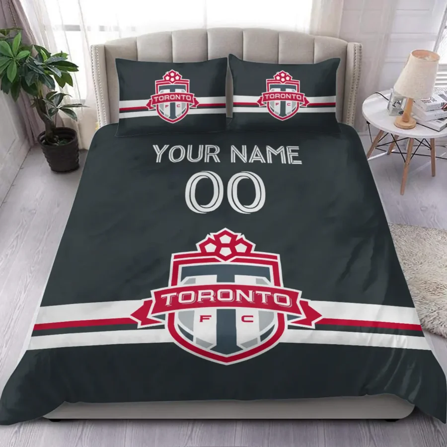 MLS Toronto FC Exclusive All Over Prints BLMLS81024A2TORSJT - Bedding Set