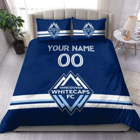 MLS Vancouver Whitecaps Exclusive All Over Prints BLMLS81024A2VANSJT - Bedding Set