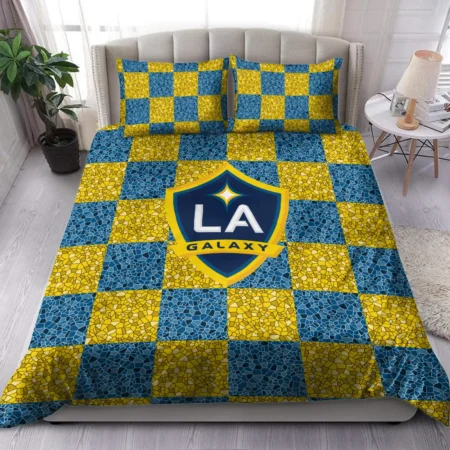 Caro Pattern MLS LA Galaxy Exclusive All Over Prints BLMLS91024A1LASJT - Bedding Set