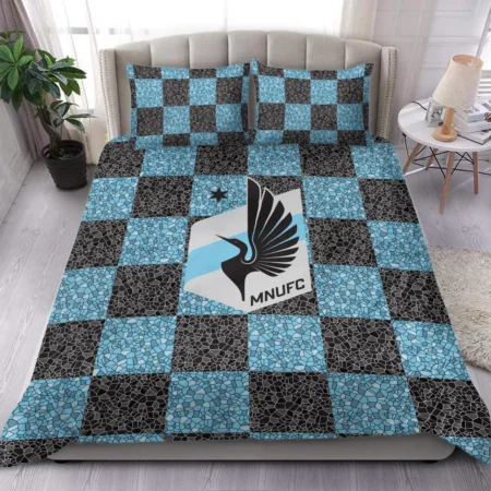 Caro Pattern MLS Minnesota United Exclusive All Over Prints BLMLS91024A1MINSJT - Bedding Set