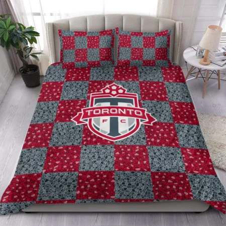 Caro Pattern MLS Toronto FC Exclusive All Over Prints BLMLS91024A1TORSJT - Bedding Set