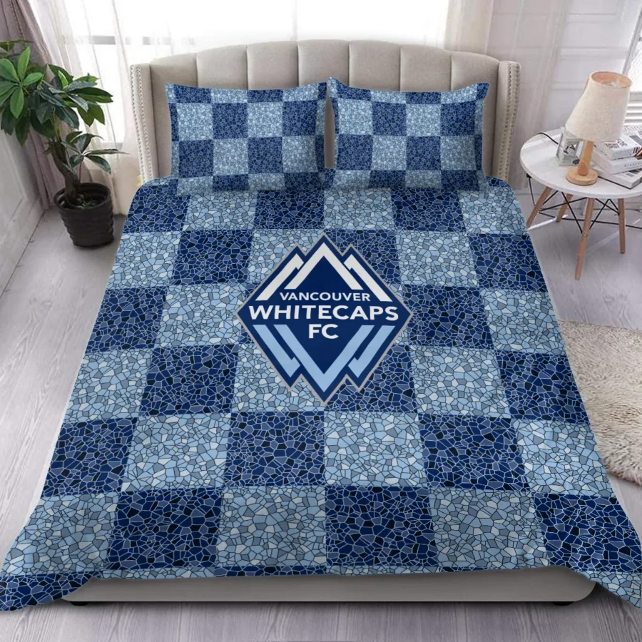 Caro Pattern MLS Vancouver Whitecaps Exclusive All Over Prints BLMLS91024A1VANSJT - Bedding Set