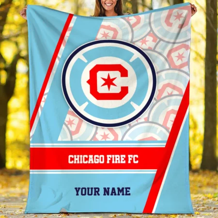 Special Release Chicago Fire MLS Blanket All Over Prints HOMLS081024BLK01CHI