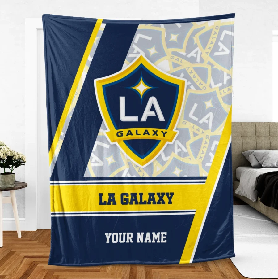 Special Release LA Galaxy MLS Blanket All Over Prints HOMLS081024BLK01LA