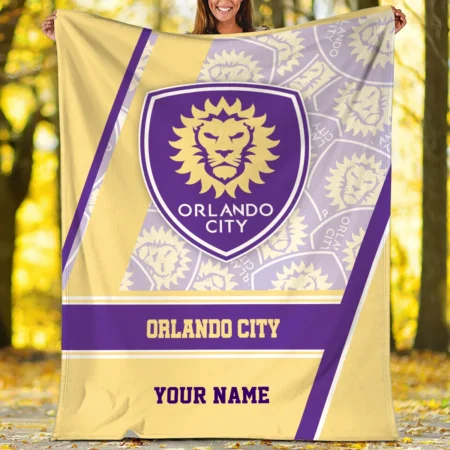 Special Release Orlando City MLS Blanket All Over Prints HOMLS081024BLK01ORL