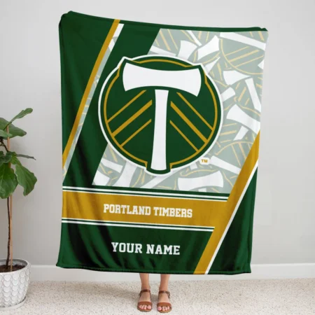 Special Release Portland Timbers MLS Blanket All Over Prints HOMLS081024BLK01POR