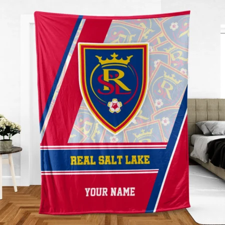 Special Release Real Salt Lake MLS Blanket All Over Prints HOMLS081024BLK01RSL