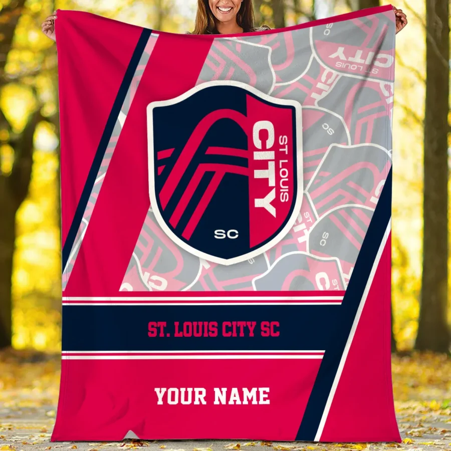 Special Release St. Louis City MLS Blanket All Over Prints HOMLS081024BLK01STL