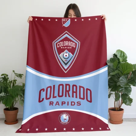 Special Release Colorado Rapids MLS Blanket All Over Prints HOMLS091024BLK01COL