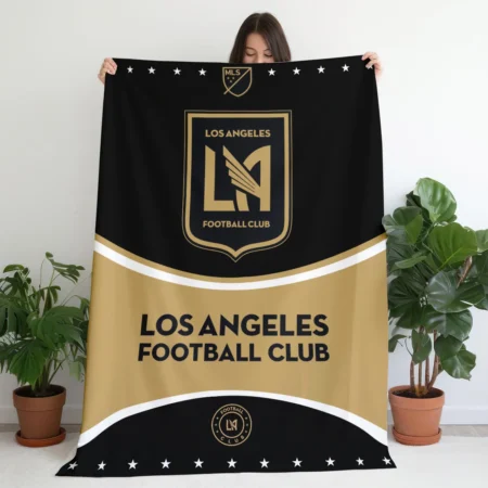 Special Release Los Angeles FC MLS Blanket All Over Prints HOMLS091024BLK01LAF