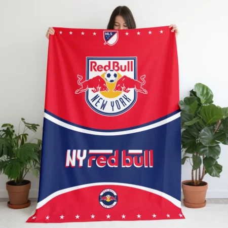 Special Release New York Red Bulls MLS Blanket All Over Prints HOMLS091024BLK01NY