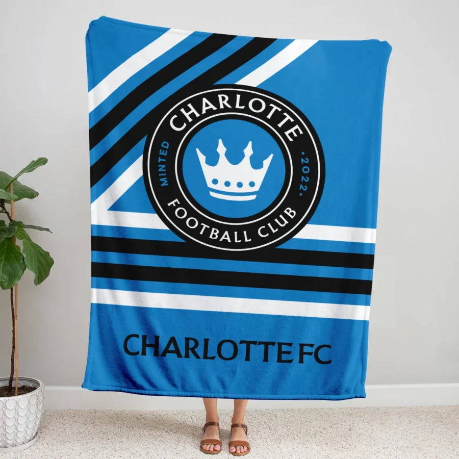 Special Release Charlotte MLS Blanket All Over Prints HOMLS101024BLK01CLT