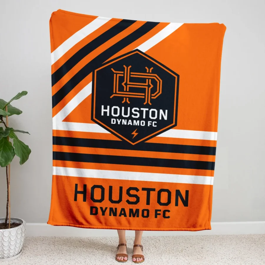 Special Release Houston Dynamo MLS Blanket All Over Prints HOMLS101024BLK01HOU