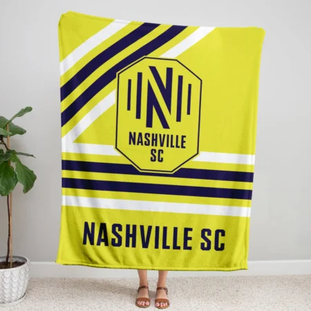 Special Release Nashville SC MLS Blanket All Over Prints HOMLS101024BLK01NSH