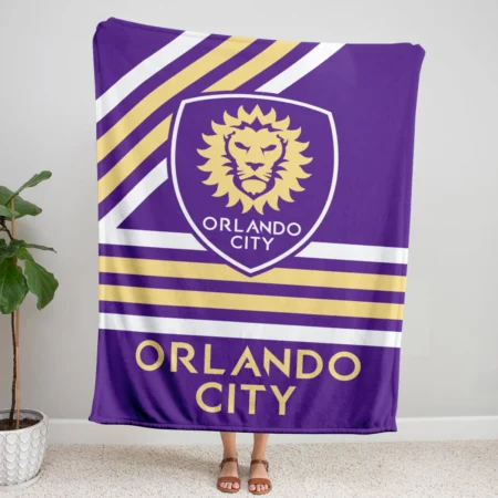 Special Release Orlando City MLS Blanket All Over Prints HOMLS101024BLK01ORL